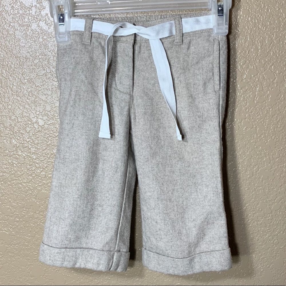 Janie and Jack baby girl wool blend pants‎